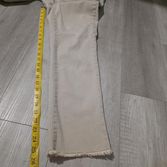 Joseph Ribkoff Taupe Straight Leg Jeans - Picture 10 of 12